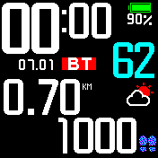 华米跃我Amazfit Bip手表表盘