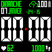 华米跃我Amazfit Bip手表表盘