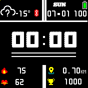 华米跃我Amazfit Bip手表表盘