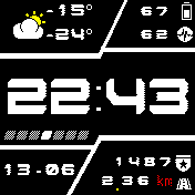 华米跃我Amazfit Bip手表表盘