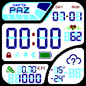华米跃我Amazfit Bip手表表盘