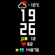 华米跃我Amazfit Bip手表表盘