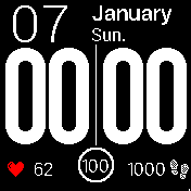 华米跃我Amazfit Bip手表表盘