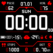 华米跃我Amazfit Bip手表表盘
