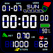 华米跃我Amazfit Bip手表表盘