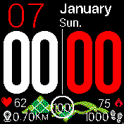 华米跃我Amazfit Bip手表表盘