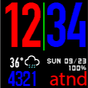 华米跃我Amazfit Bip手表表盘