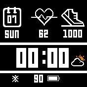 华米跃我Amazfit Bip手表表盘