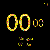 华米跃我Amazfit Bip手表表盘