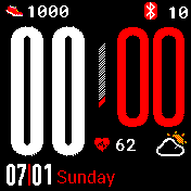 华米跃我Amazfit Bip手表表盘