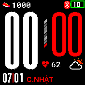 华米跃我Amazfit Bip手表表盘