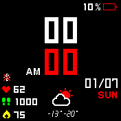 华米跃我Amazfit Bip手表表盘