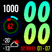 华米跃我Amazfit Bip手表表盘