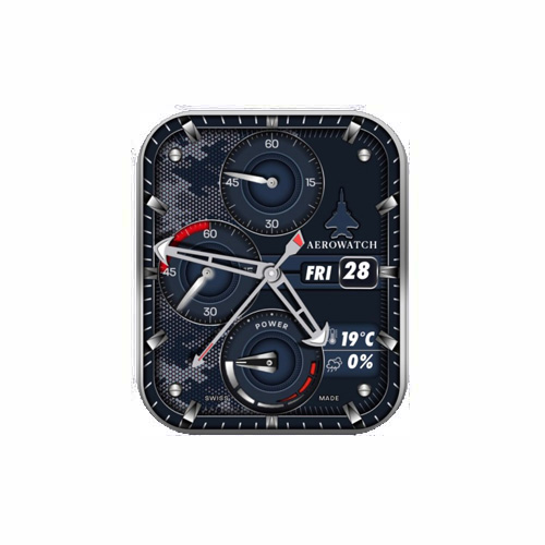 Aerowatch军工指针数字表盘,Apple watch表盘