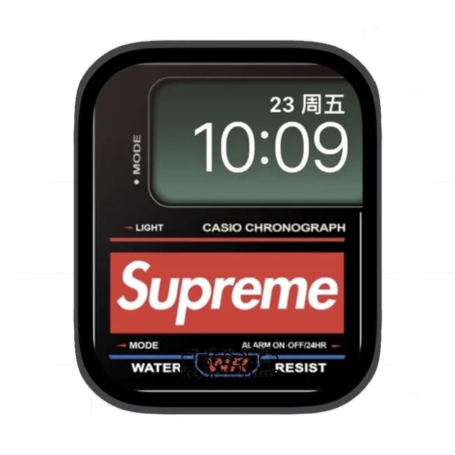 Surpume苏博瑞数字电子苹果手表iwatch壁纸表盘