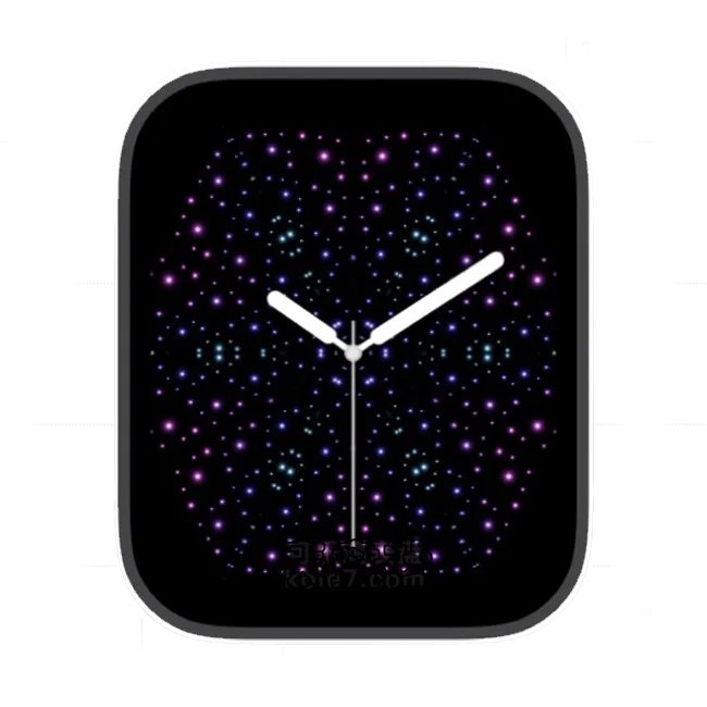 点点星光色彩原生苹果手表iwatch壁纸表盘