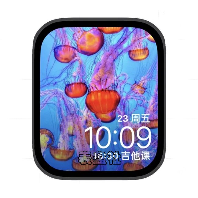 色彩海姆苹果手表iwatch壁纸表盘