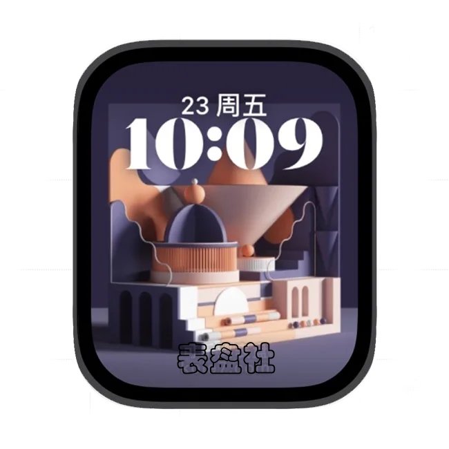 苹果手表iwatch壁纸人像表盘