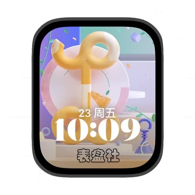 苹果手表iwatch壁纸人像表盘