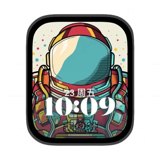 头号玩家宇航员苹果手表iwatch壁纸人像表盘