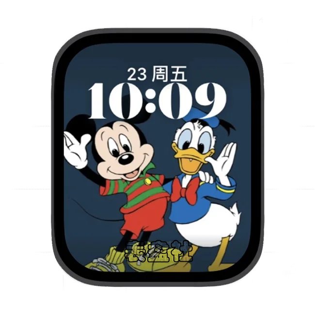 唐老鸭米老鼠苹果手表iwatch壁纸人像表盘