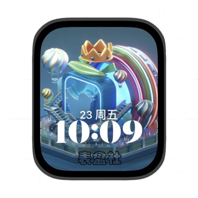 AI苹果手表iwatch壁纸人像表盘