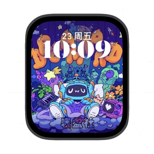 卡通动漫苹果手表iwatch壁纸人像表盘