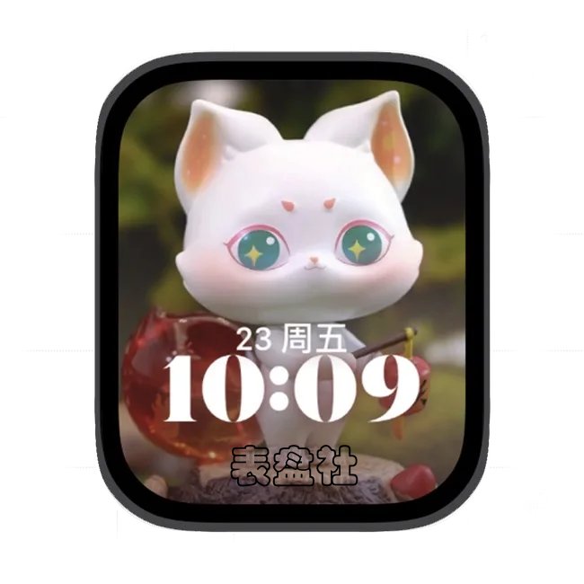 AI苹果手表iwatch壁纸人像表盘