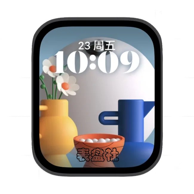 AI苹果手表iwatch壁纸人像表盘