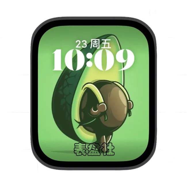 牛游果苹果手表iwatch壁纸人像表盘