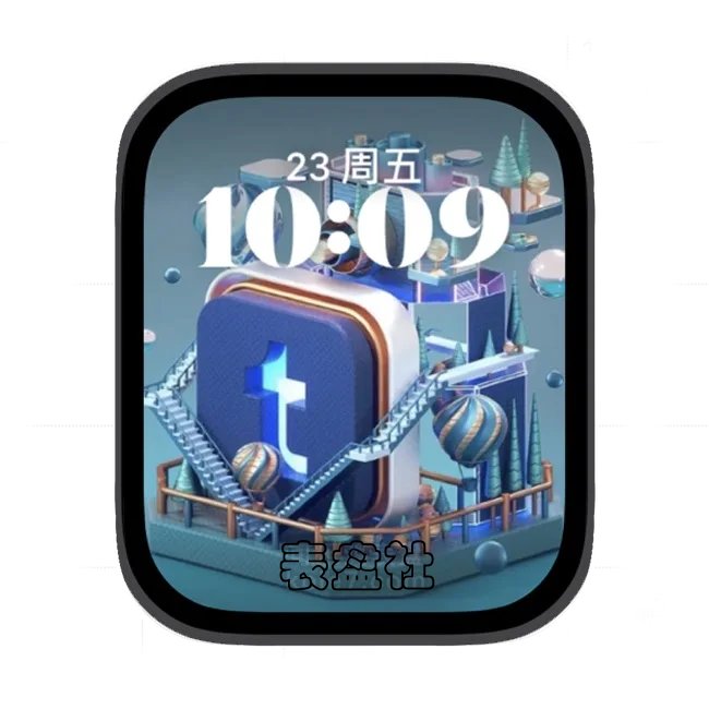 AI苹果手表iwatch壁纸人像表盘