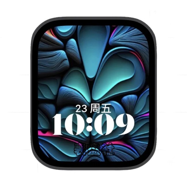 AI苹果手表iwatch壁纸人像表盘
