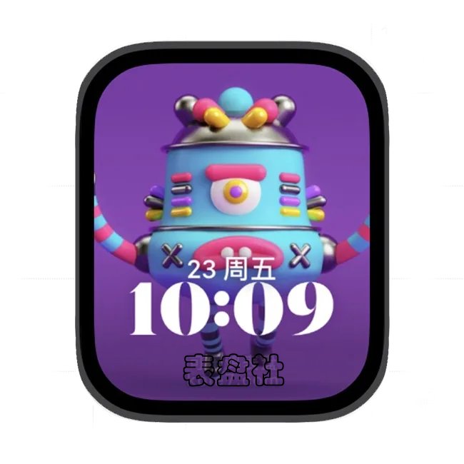 卡通动漫苹果手表iwatch壁纸人像表盘