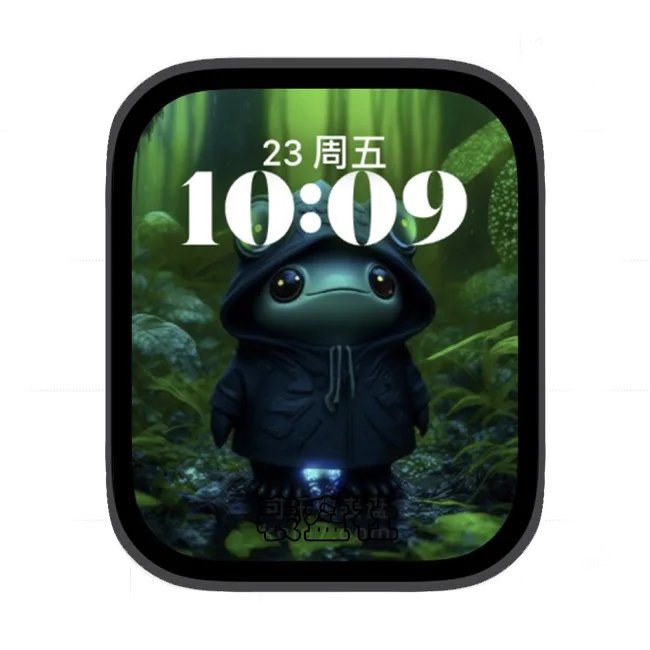 AI丛林小兽苹果手表iwatch壁纸人像表盘