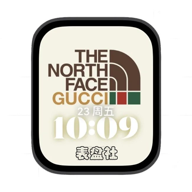 GUCCI古驰苹果手表iwatch壁纸人像表盘
