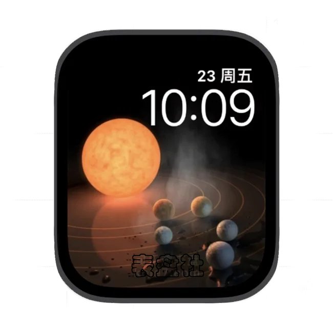 天文宇宙星球苹果手表iwatch壁纸表盘