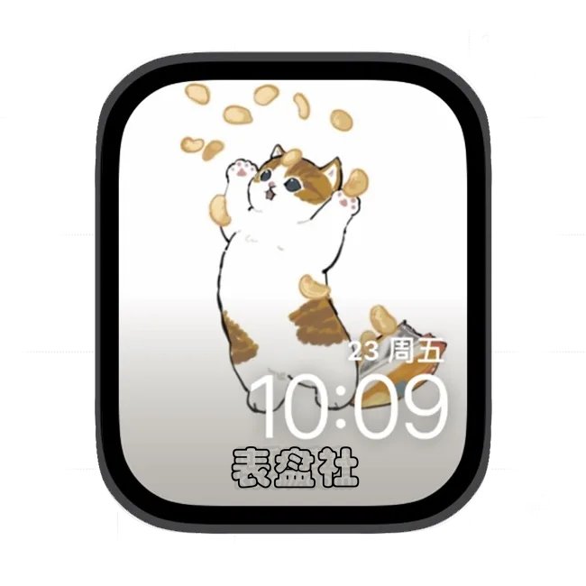 可爱小猫咪苹果手表iwatch壁纸表盘