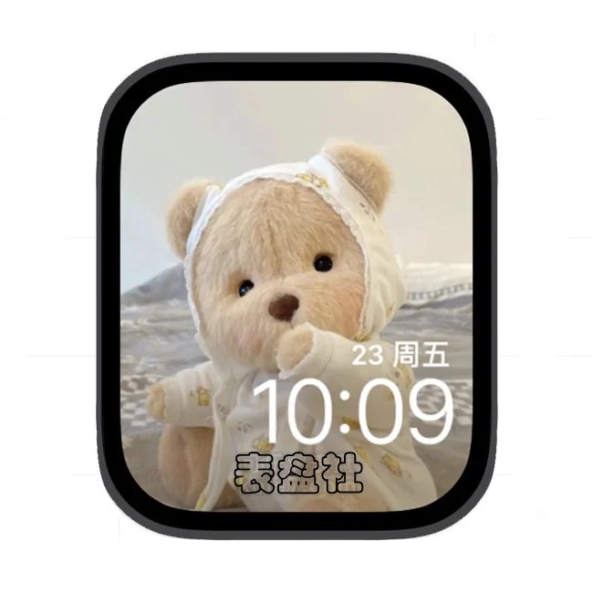布毛熊苹果手表iwatch壁纸表盘
