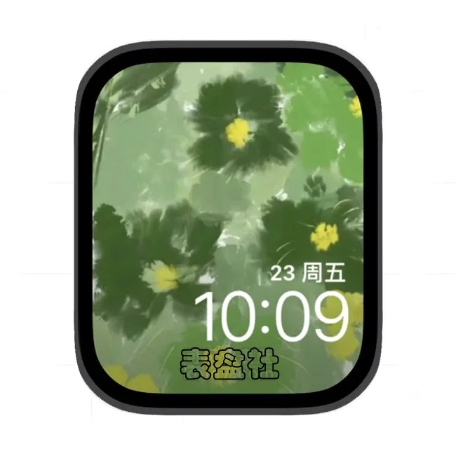 插画苹果手表iwatch壁纸表盘