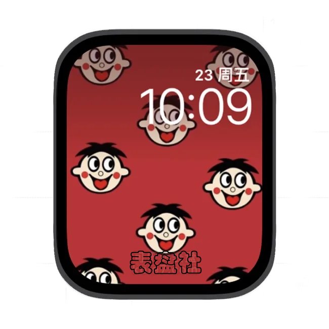 旺仔苹果手表iwatch壁纸表盘