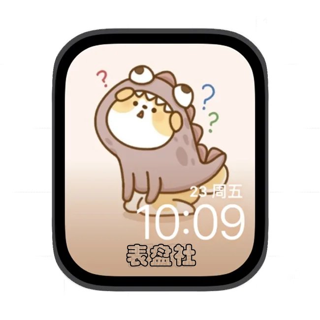 旺财龙苹果手表iwatch壁纸表盘