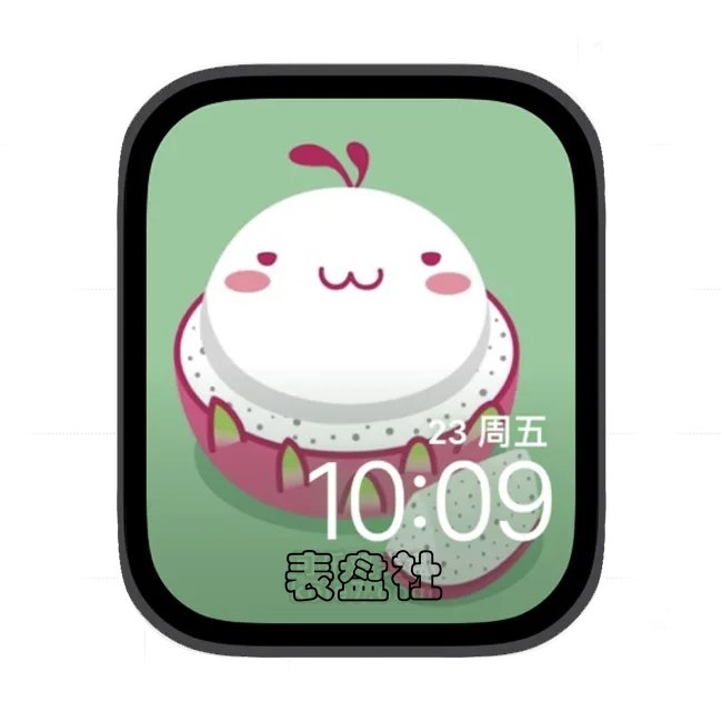 火龙果苹果手表iwatch壁纸表盘