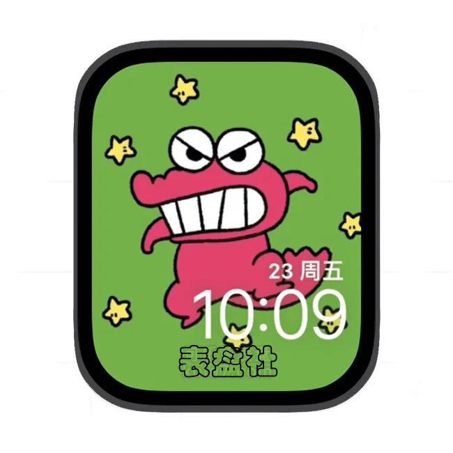 凶恶鳄鱼苹果手表iwatch壁纸表盘