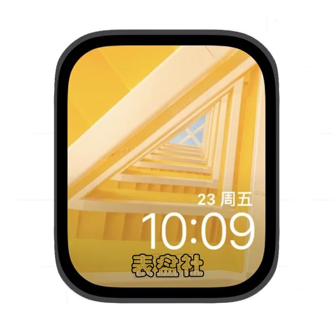 色彩建筑苹果手表iwatch壁纸表盘