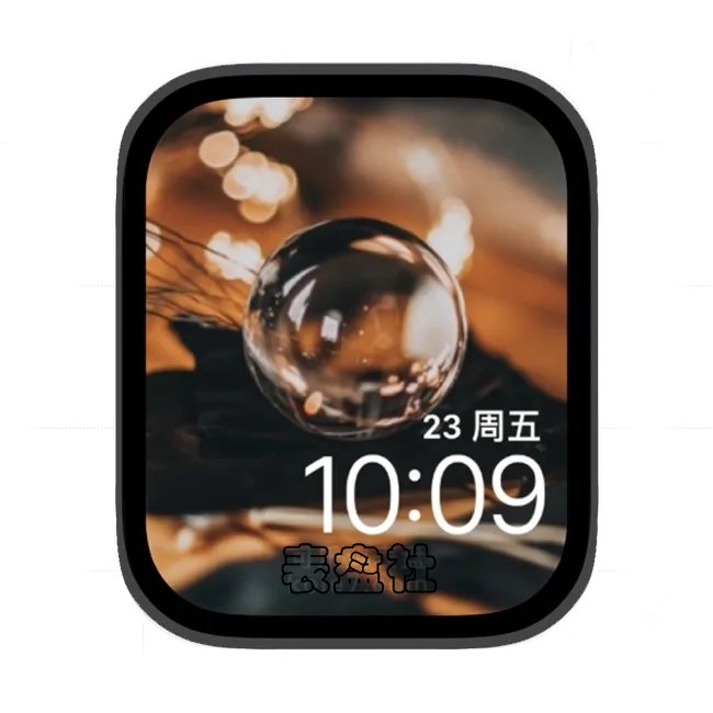 水珠苹果手表iwatch壁纸表盘