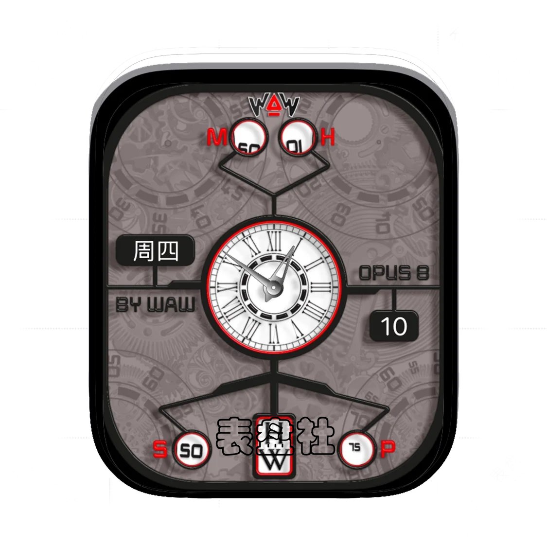 罗马数字Ultra专用表盘