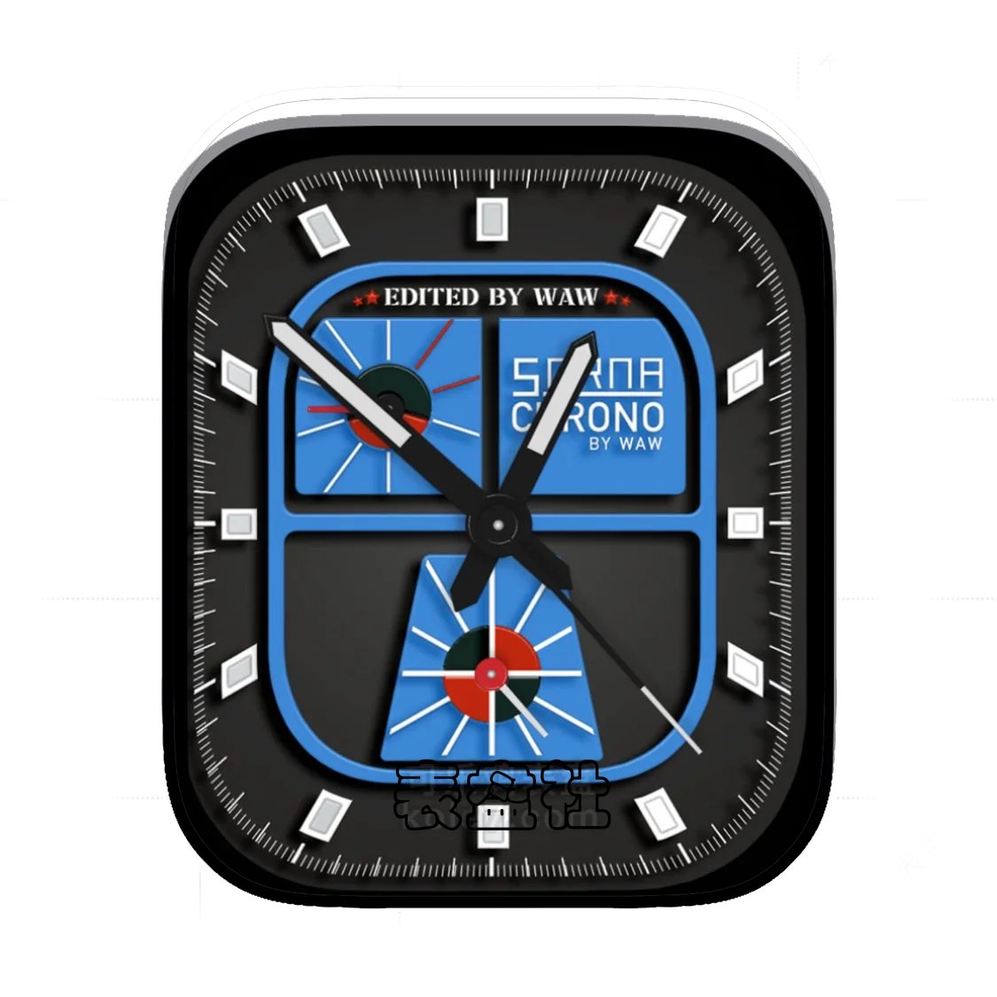 酷黑简约Ultra专用表盘