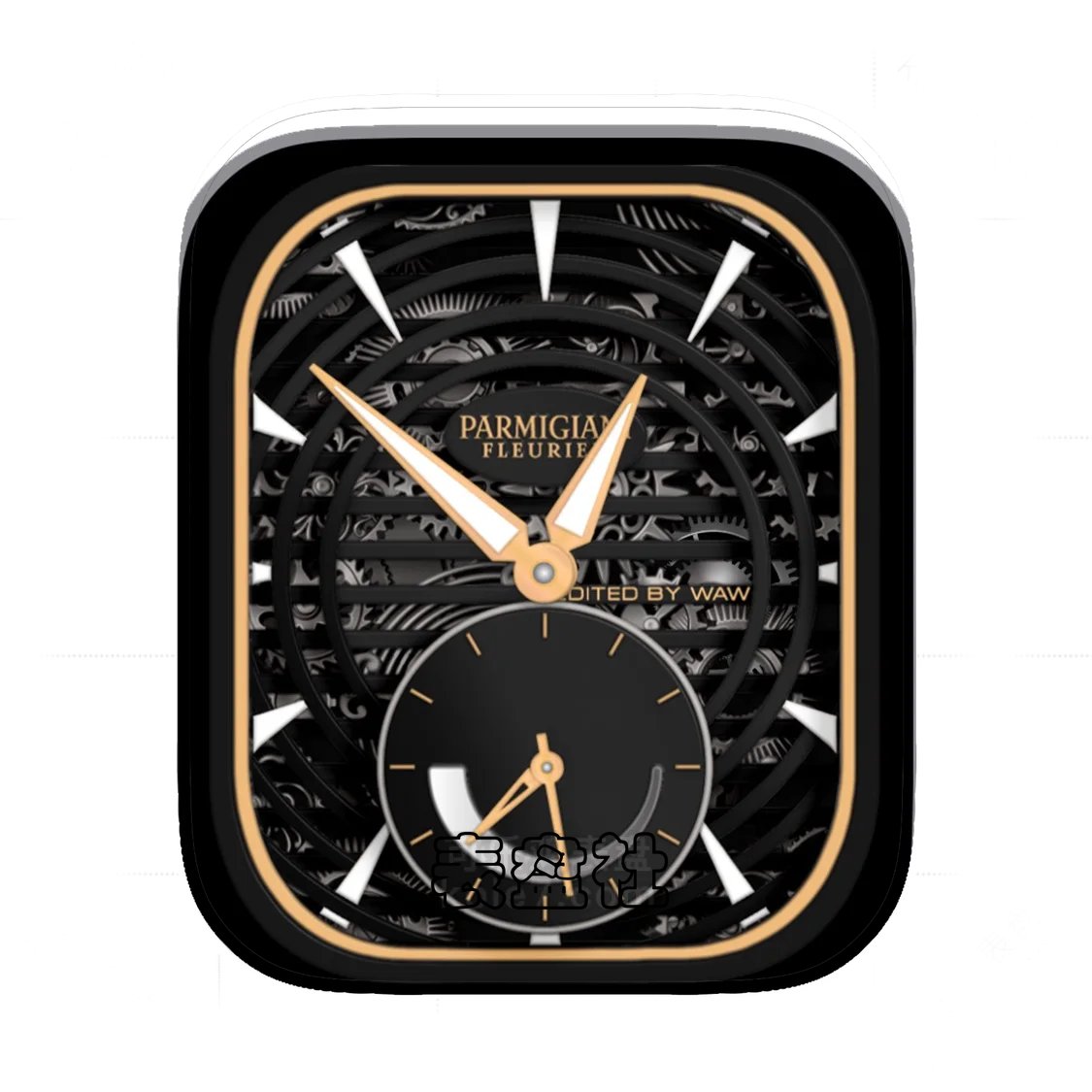 PARMIGIANI帕玛强尼酷黑机械齿轮单盘式Ultra专用表盘