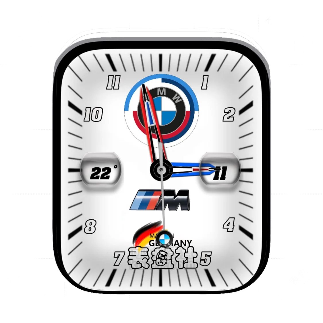 BMW宝马简约数字年历Ultra专用表盘