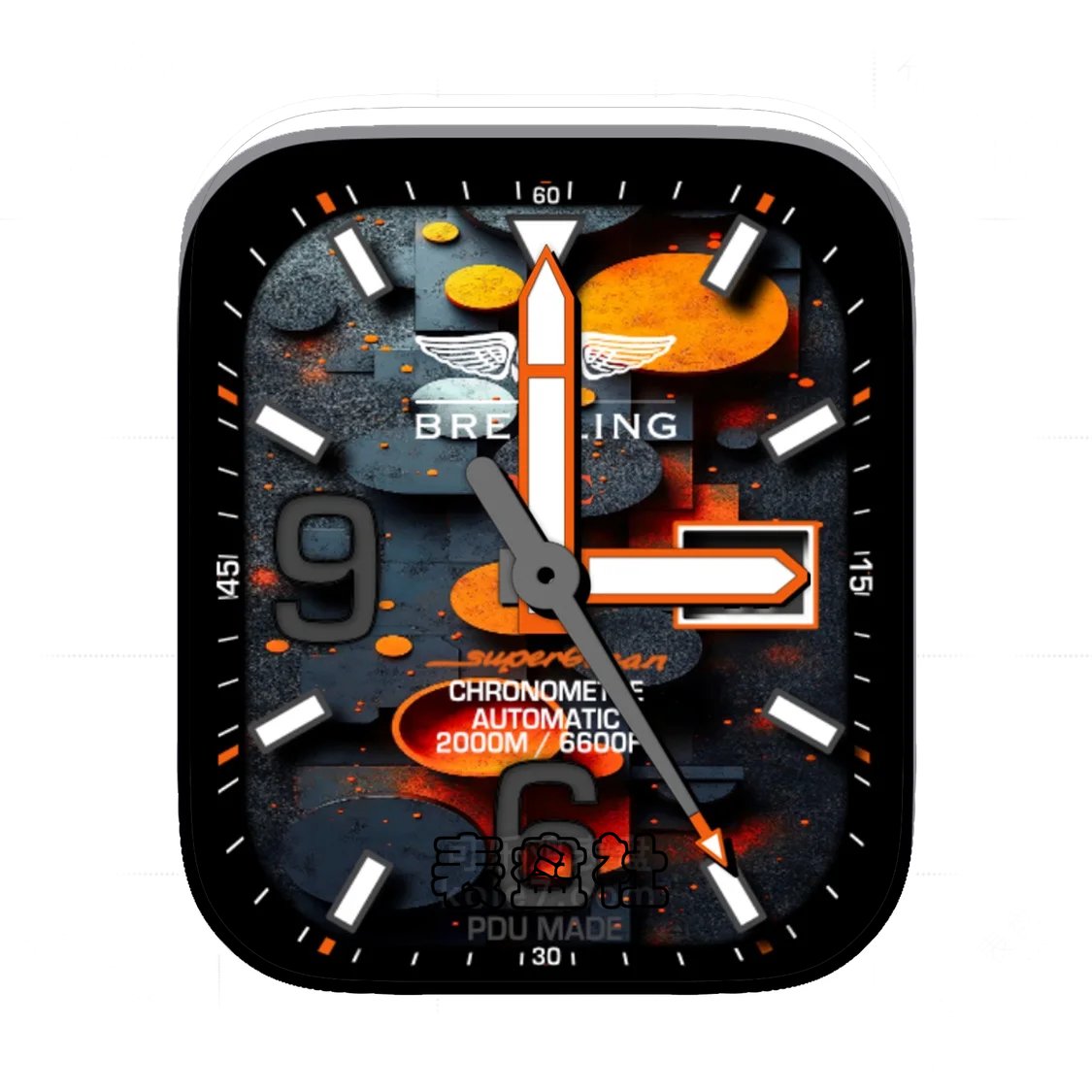 Breitling百年灵炫酷简约数字Ultra专用表盘